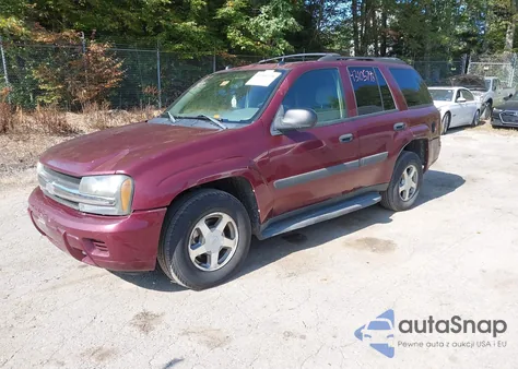 2005 Chevrolet Trailblazer Ls/Lt from USA, damaged, VIN 1GNDT13S652147874